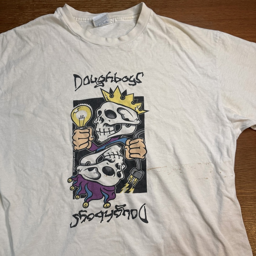 Vintage 90s Doughboys Band T Shirt Adam Swinbourne Punk Alternative Grunge 1995